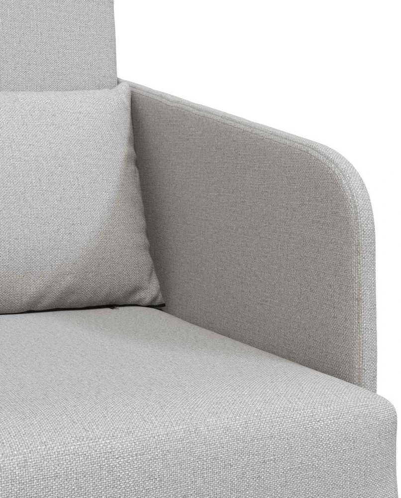 Sofa lova Debesų pilka 65 x 80 x 83 cm audinys