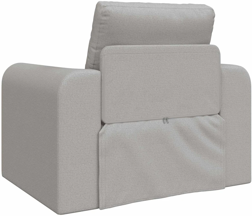 Sofa lova Debesų pilka 98 x 71 x 83 cm audinys