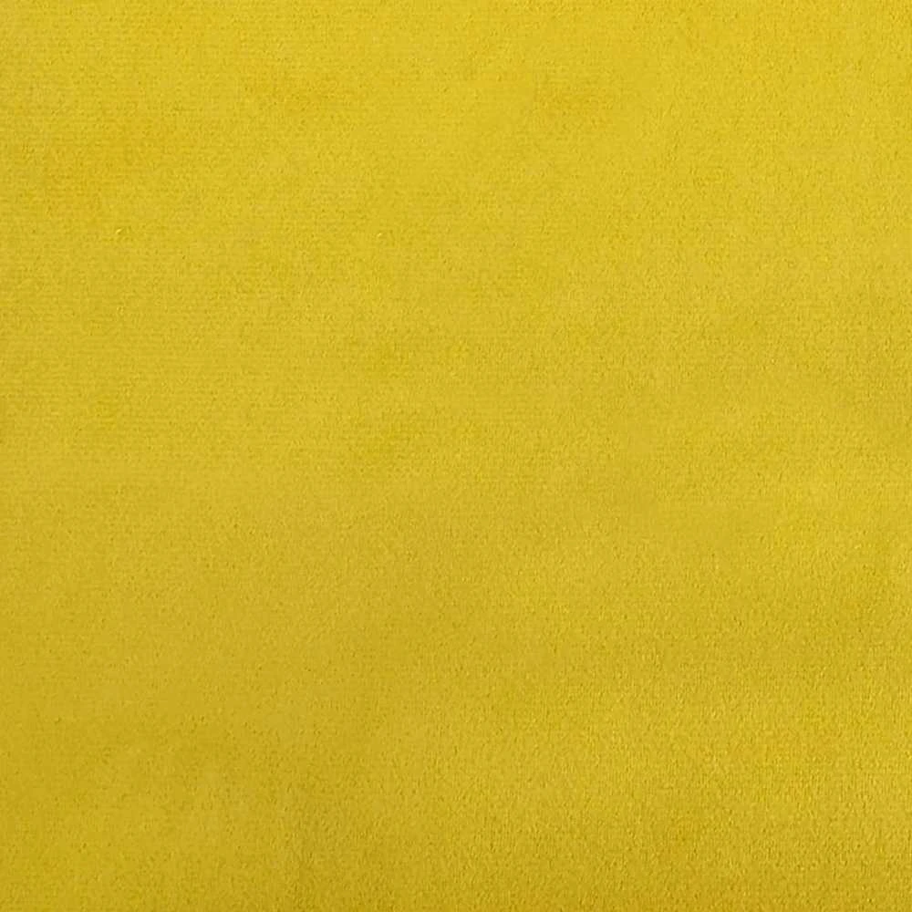 Sofa-lova, geltonos spalvos, aksomas