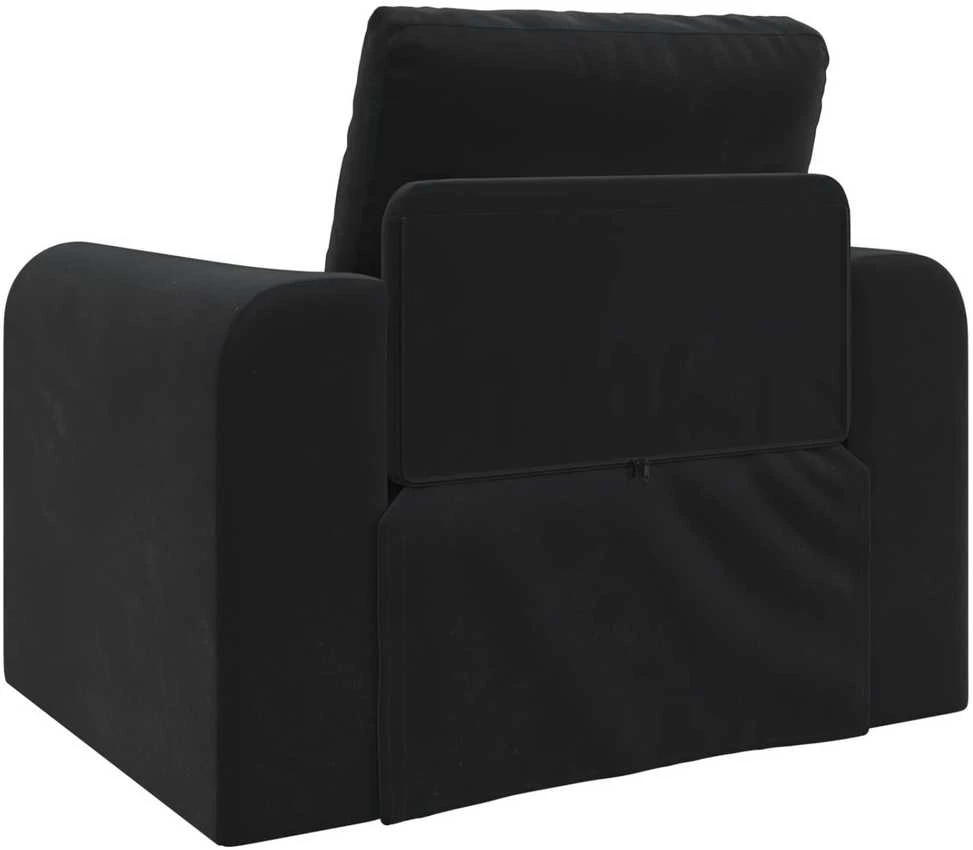 Sofa lova Juoda 98 x 71 x 83 cm Aksomas