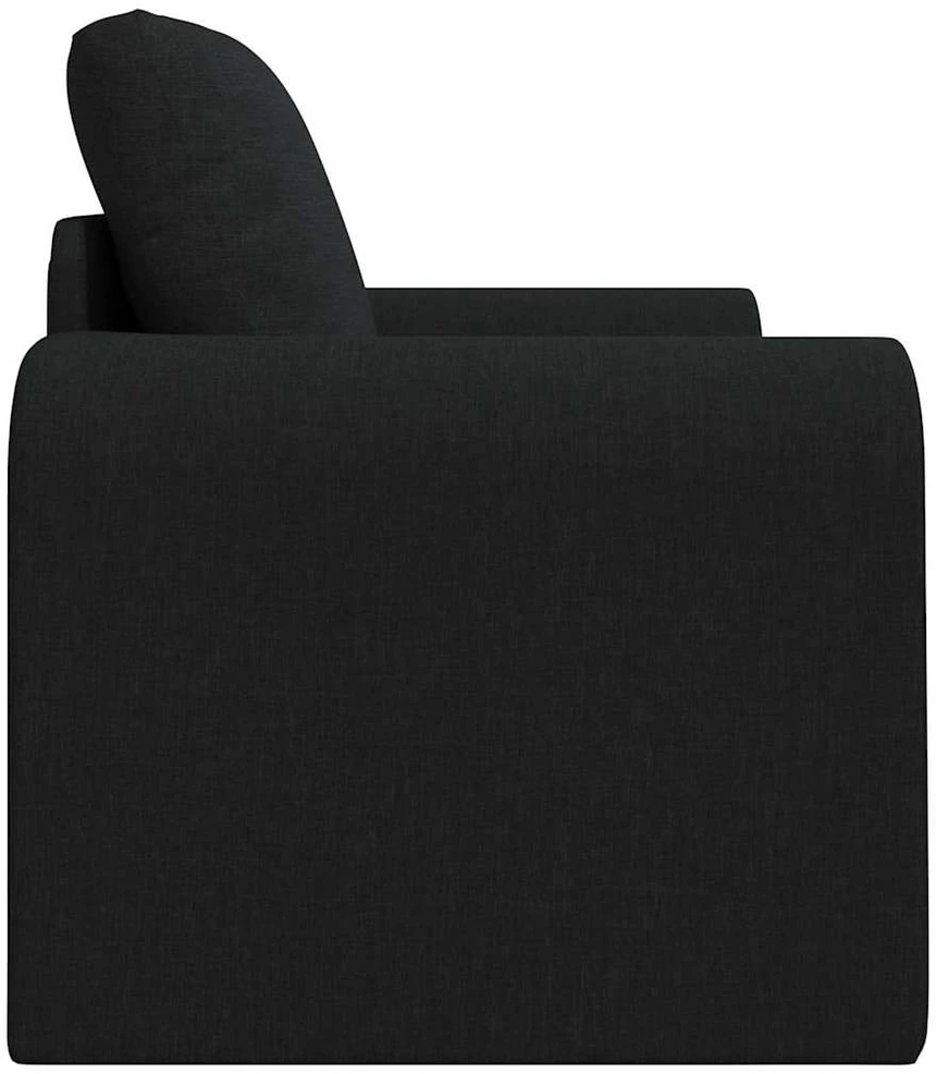 Sofa lova Juoda 98 x 71 x 83 cm audinys