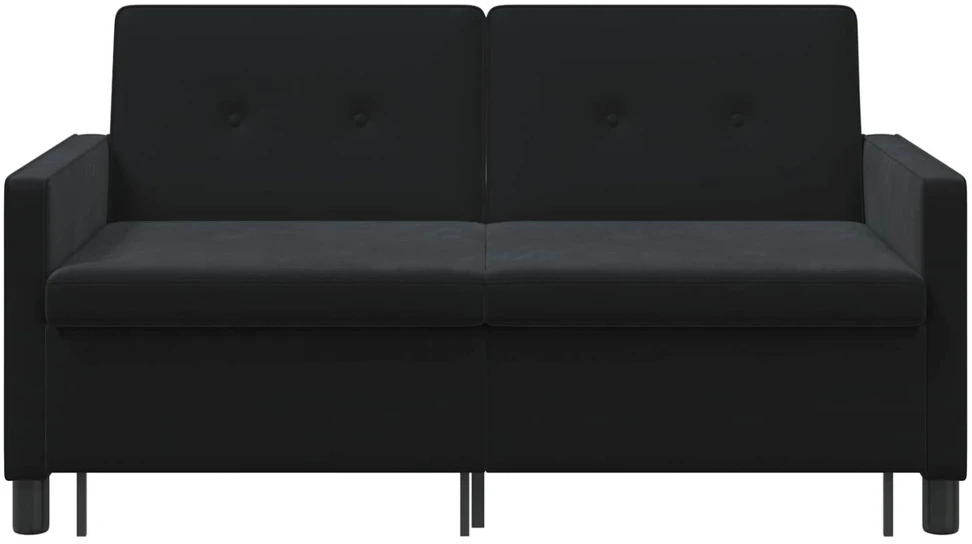 Sofa lova Juoda Audinys
