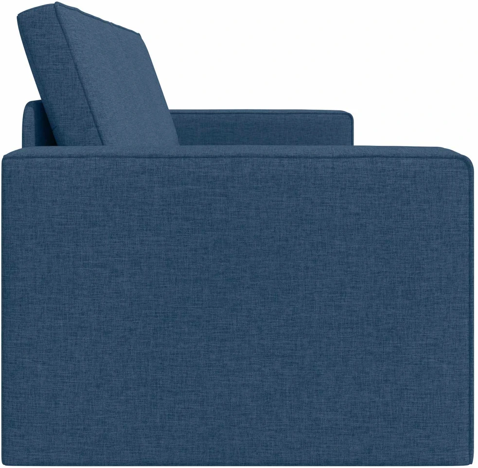 Sofa lova Jūrinė mėlyna 245 x 78 x 77 cm audinys