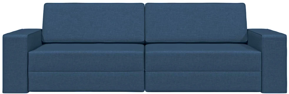 Sofa lova Jūrinė mėlyna 245 x 78 x 77 cm audinys