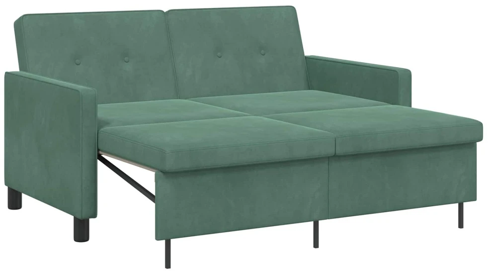 Sofa lova Jūrinė žalia Audinys