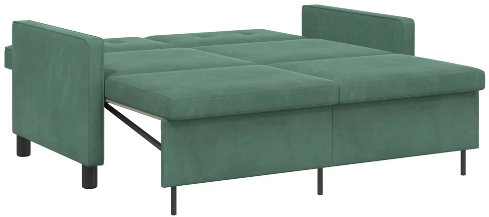 Sofa lova Jūrinė žalia Audinys
