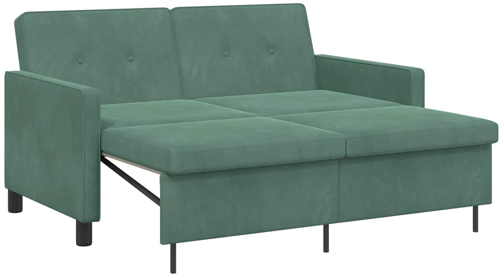 Sofa lova Jūrinė žalia Audinys