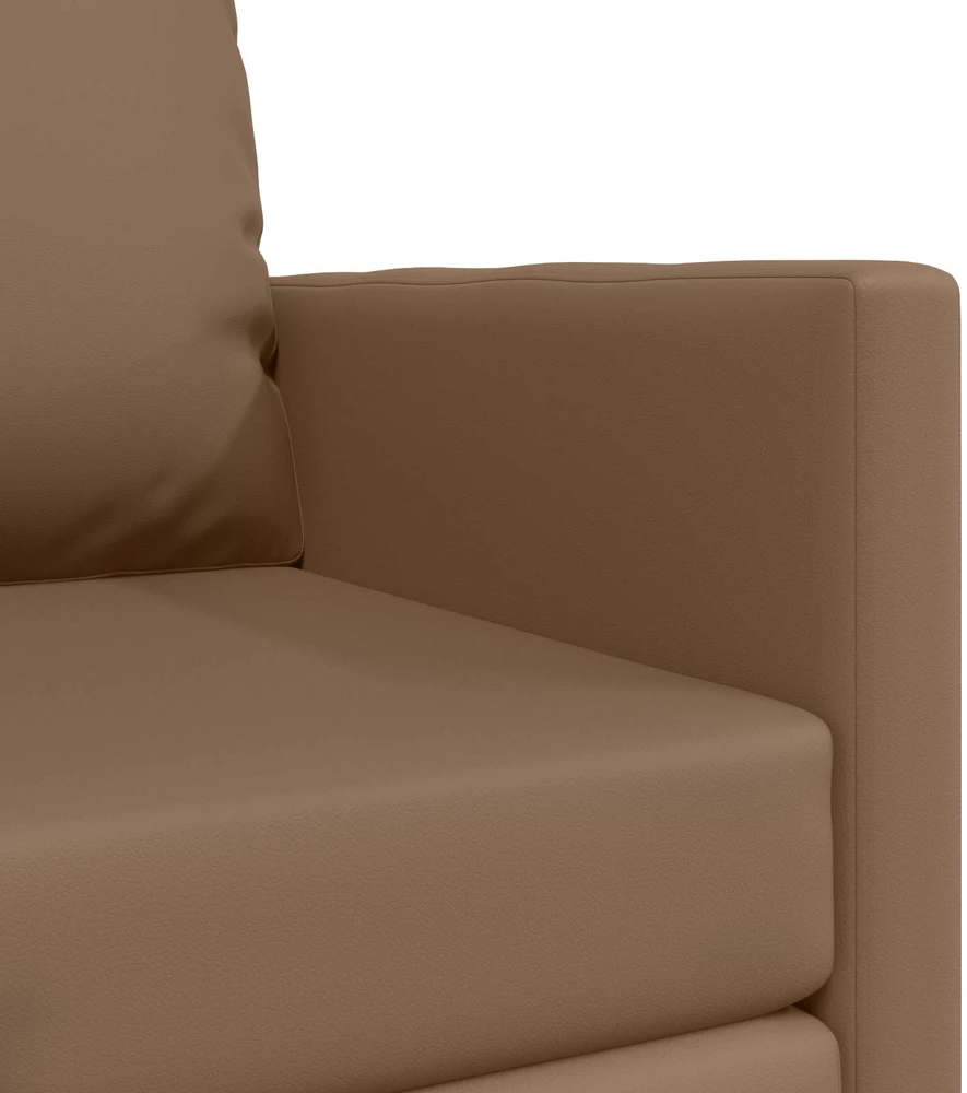 Sofa lova Kapučino 74 x 77 x 81 cm Dirbtinė Oda