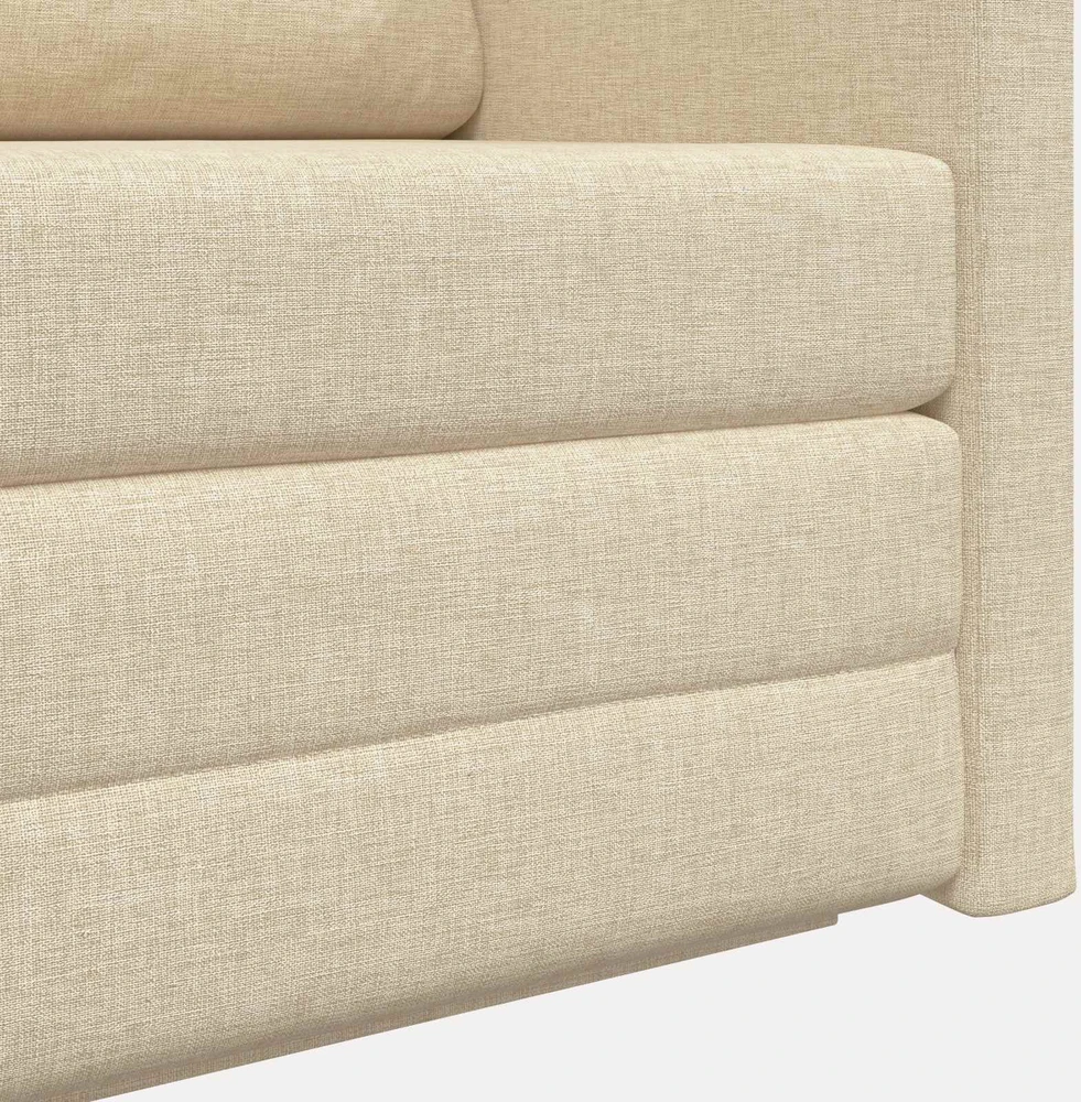 Sofa lova Kreminė 124 x 71 x 78 cm audinys