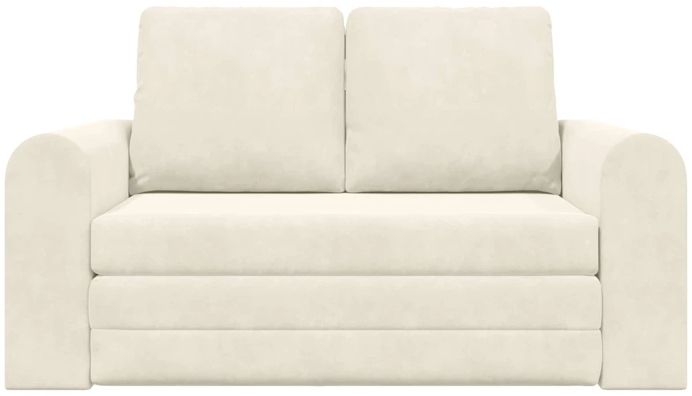 Sofa lova Kreminė 148 x 71 x 83 cm Aksomas