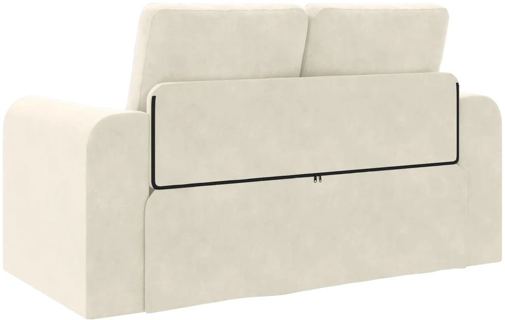 Sofa lova Kreminė 148 x 71 x 83 cm Aksomas