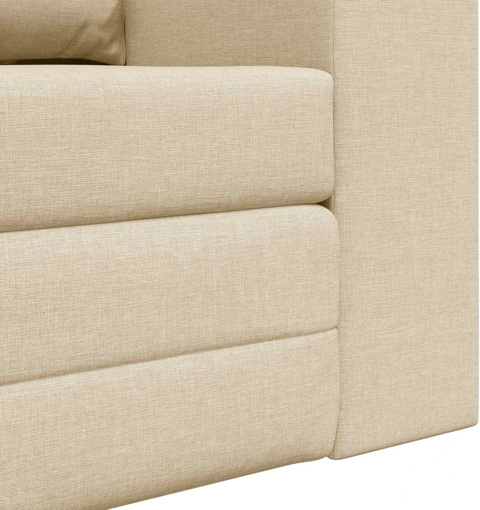 Sofa lova Kreminė 148 x 71 x 83 cm audinys