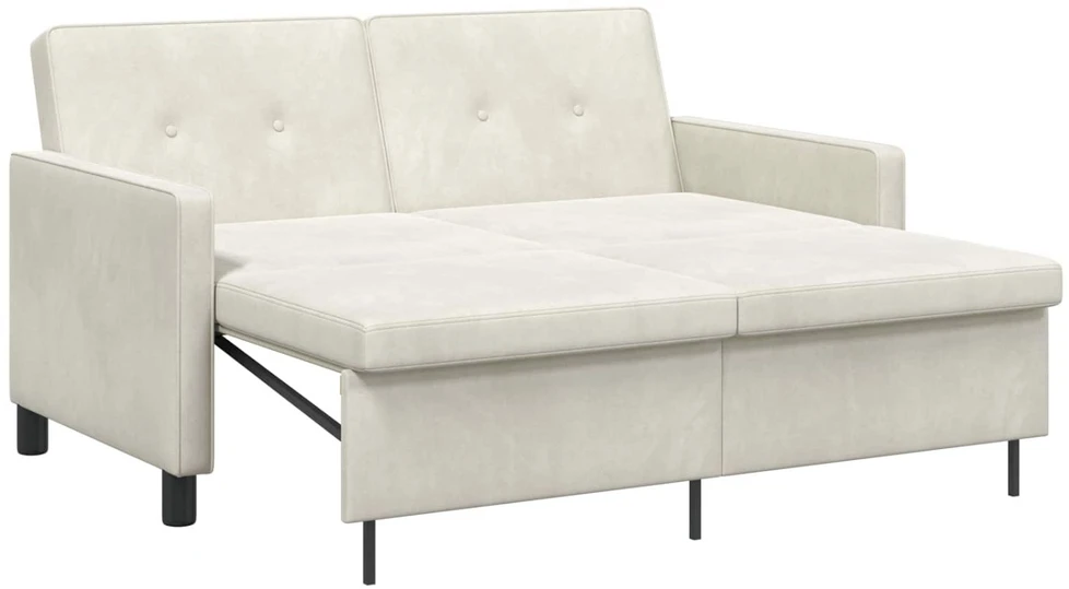 Sofa lova Kreminė Audinys