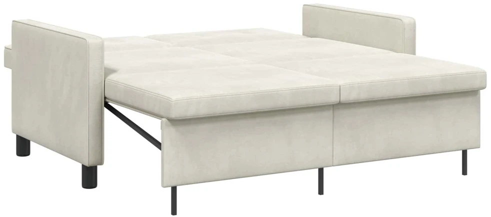 Sofa lova Kreminė Audinys