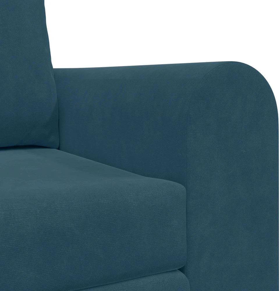 Sofa lova Mėlyna 148 x 71 x 83 cm Aksomas
