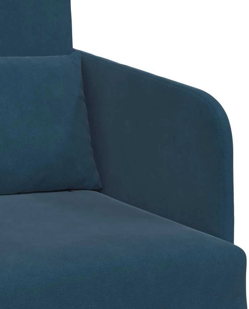 Sofa lova Mėlyna 65 x 80 x 83 cm Aksomas