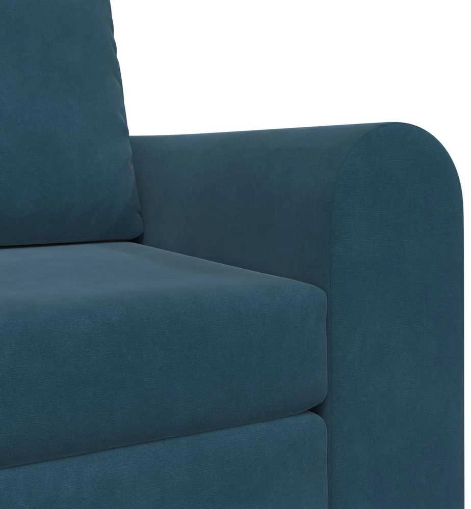 Sofa lova Mėlyna 98 x 71 x 83 cm Aksomas