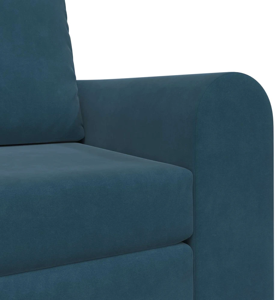 Sofa lova Mėlyna 98 x 71 x 83 cm Aksomas
