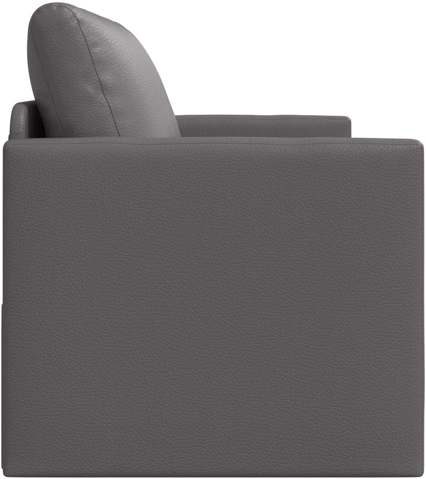 Sofa lova Pilka 124 x 71 x 78 cm Dirbtinė Oda