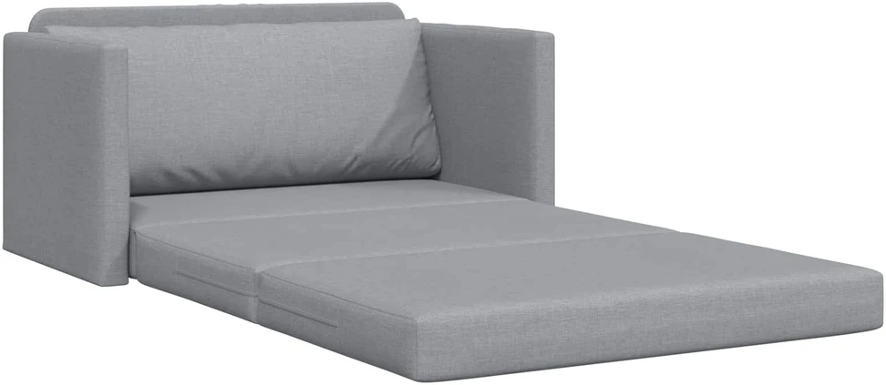 Sofa lova Šviesiai pilka 124 x 71 x 78 cm audinys
