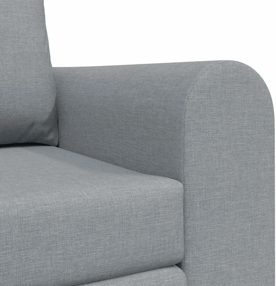 Sofa lova Šviesiai pilka 148 x 71 x 83 cm audinys