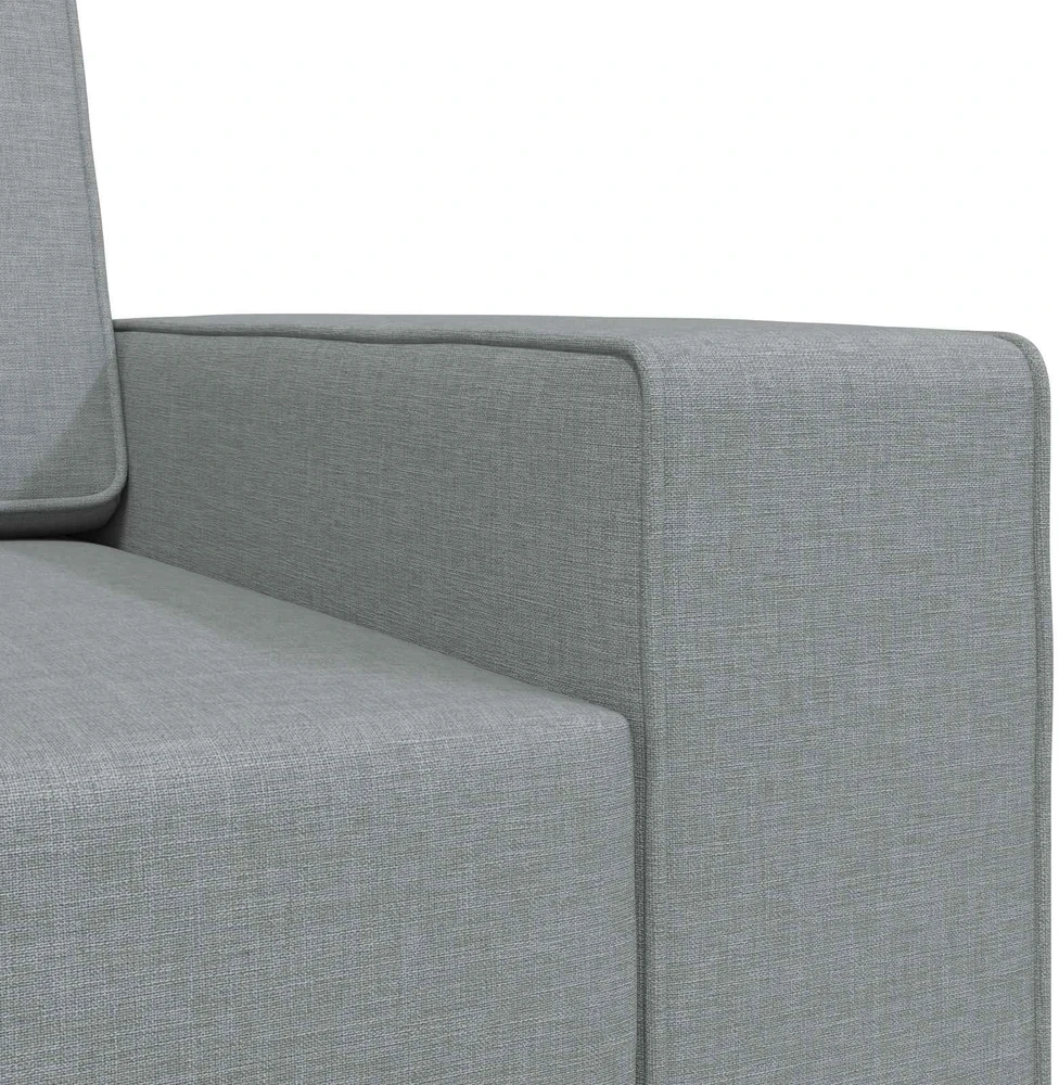 Sofa lova Šviesiai pilka 245 x 78 x 77 cm audinys