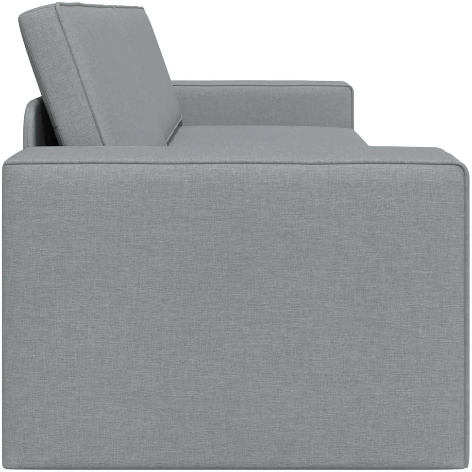 Sofa lova Šviesiai pilka 245 x 78 x 77 cm audinys