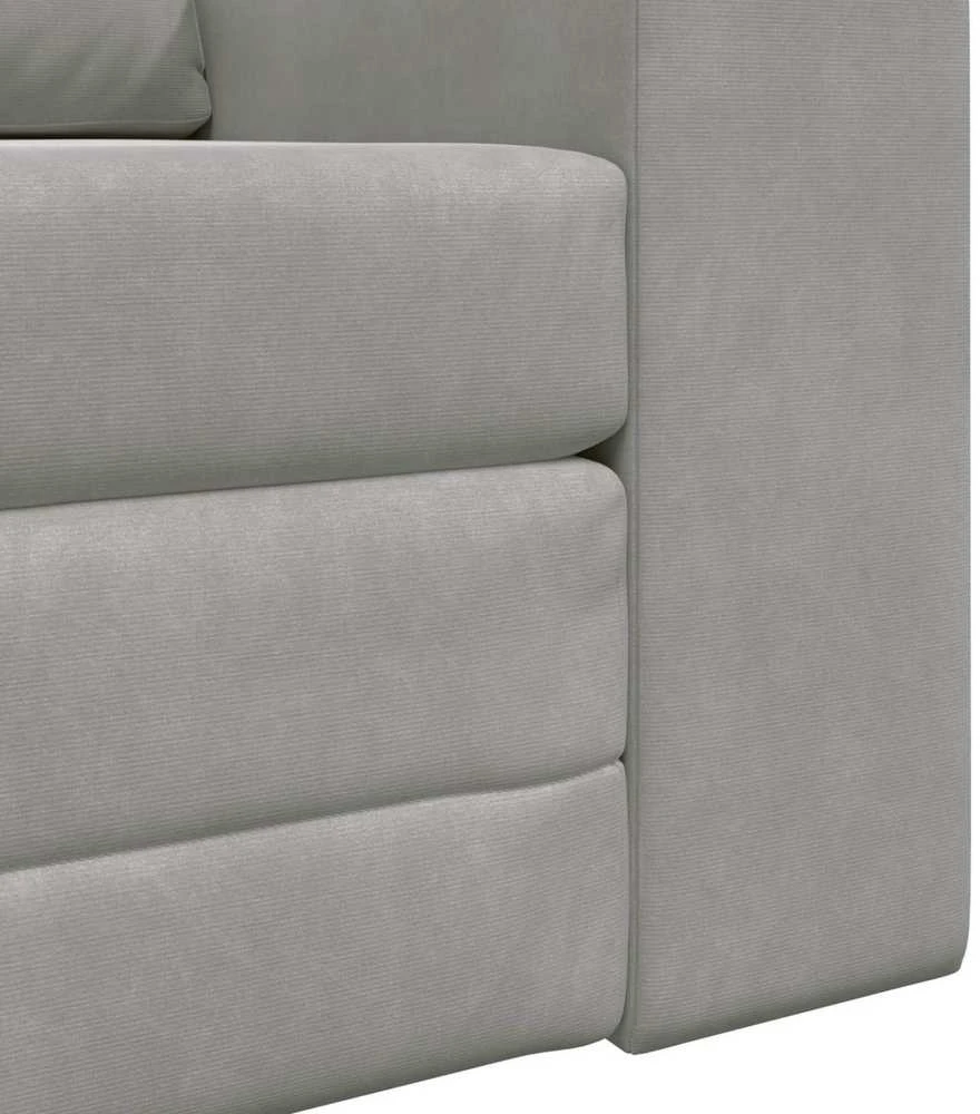 Sofa lova Šviesiai pilka 98 x 71 x 83 cm Aksomas