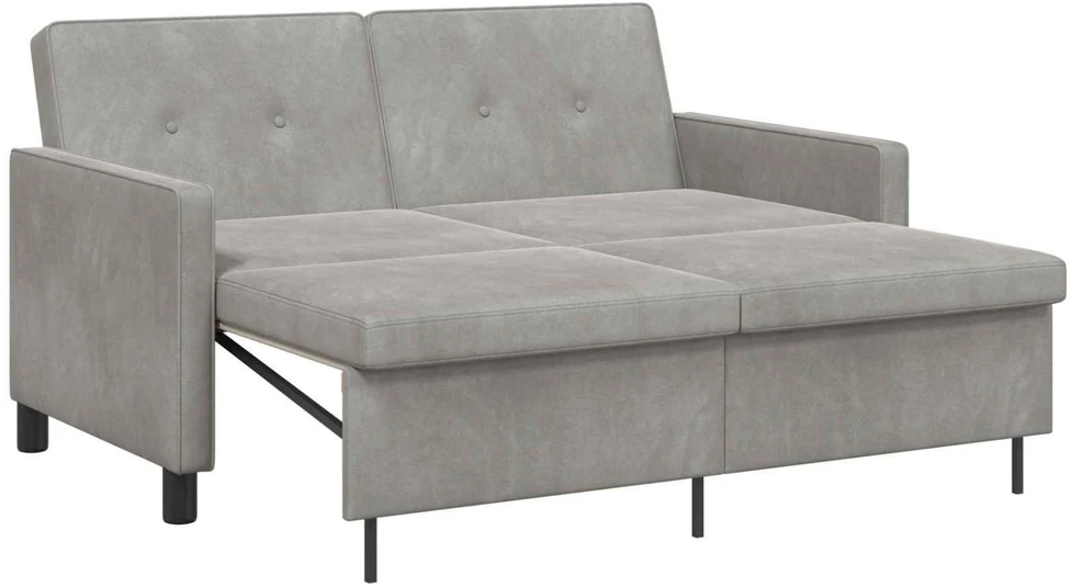 Sofa lova Šviesiai pilka 154 x 94,5 x 80,5 cm Audinys
