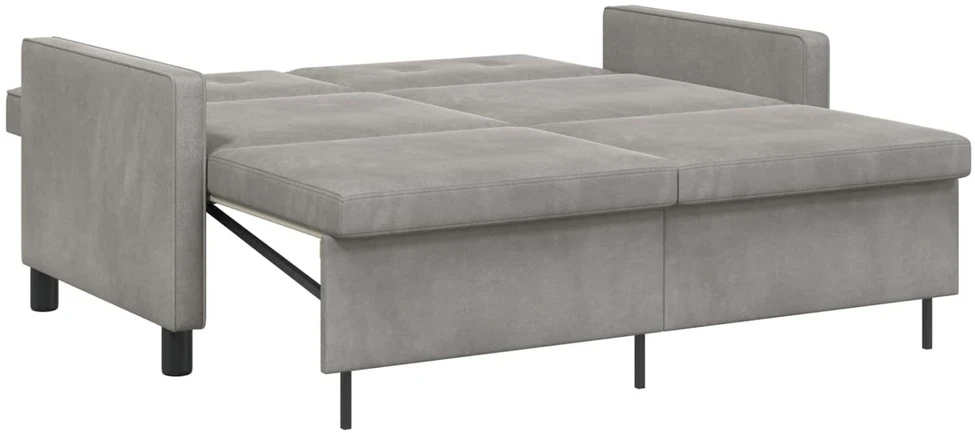 Sofa lova Šviesiai pilka 154 x 94,5 x 80,5 cm Audinys