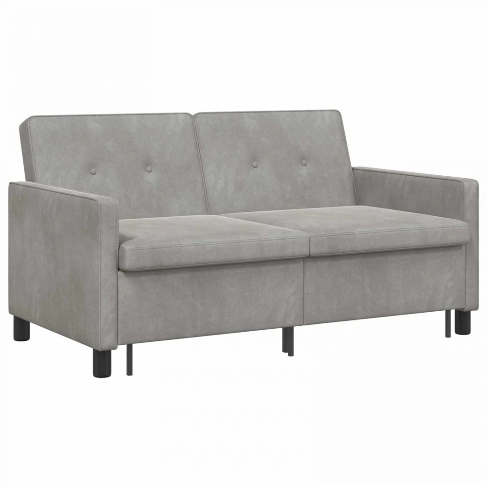 Sofa lova Šviesiai pilka 154 x 94,5 x 80,5 cm Audinys