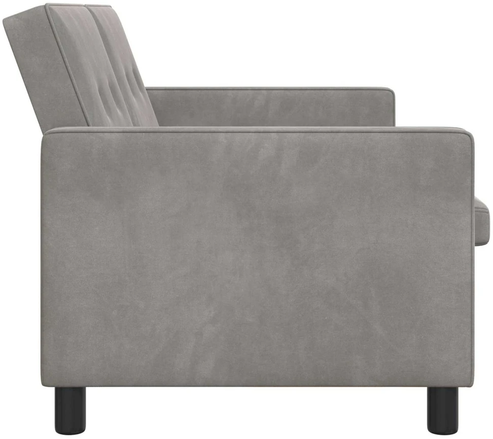 Sofa lova Šviesiai pilka 154 x 94,5 x 80,5 cm Audinys