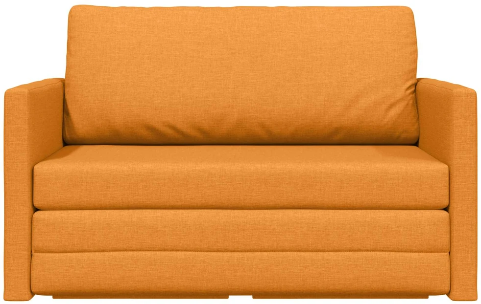 Sofa lova Tamsiai geltona 124 x 71 x 78 cm audinys