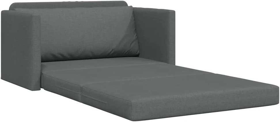 Sofa lova Tamsiai pilka 124 x 71 x 78 cm audinys
