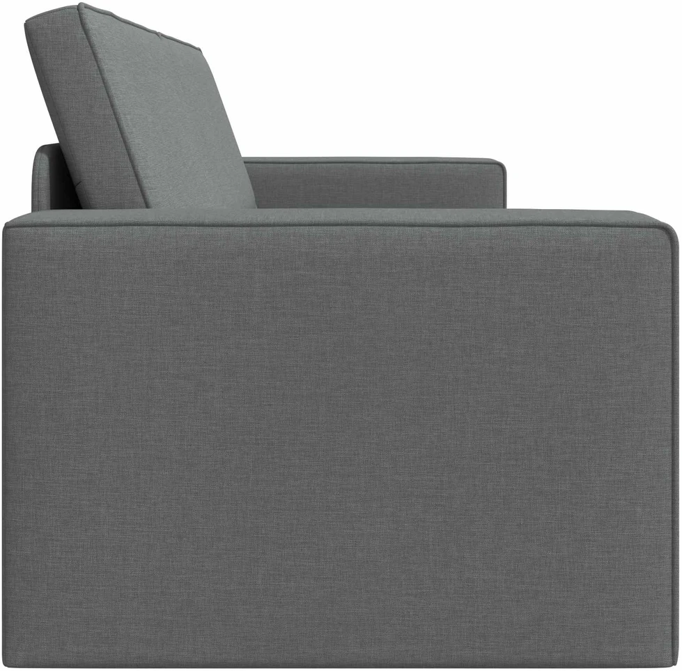 Sofa lova Tamsiai pilka 245 x 78 x 77 cm audinys