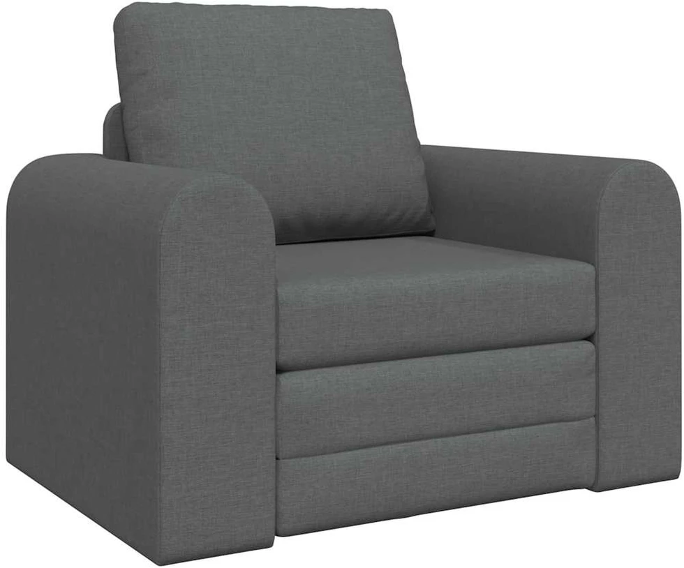 Sofa lova Tamsiai pilka 98 x 71 x 83 cm audinys