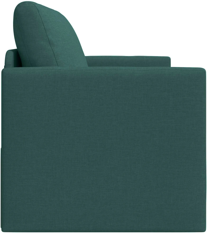 Sofa lova Tamsiai žalia 124 x 71 x 78 cm audinys