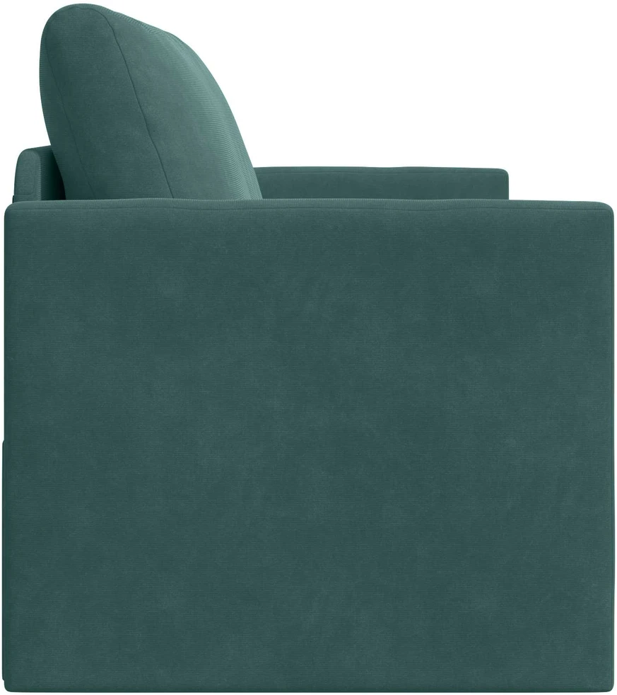 Sofa lova Tamsiai žalia 124 x 71 x 78 cm Aksomas
