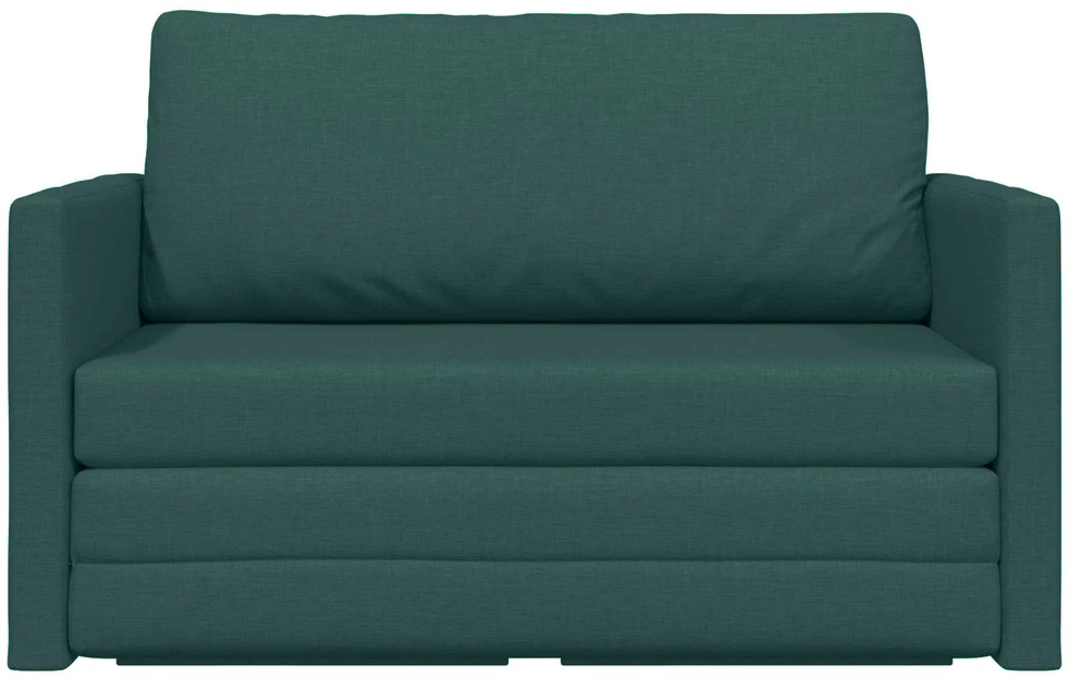 Sofa lova Tamsiai žalia 124 x 71 x 78 cm audinys