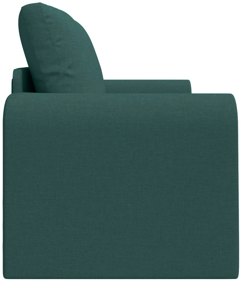 Sofa lova Tamsiai žalia 148 x 71 x 83 cm audinys