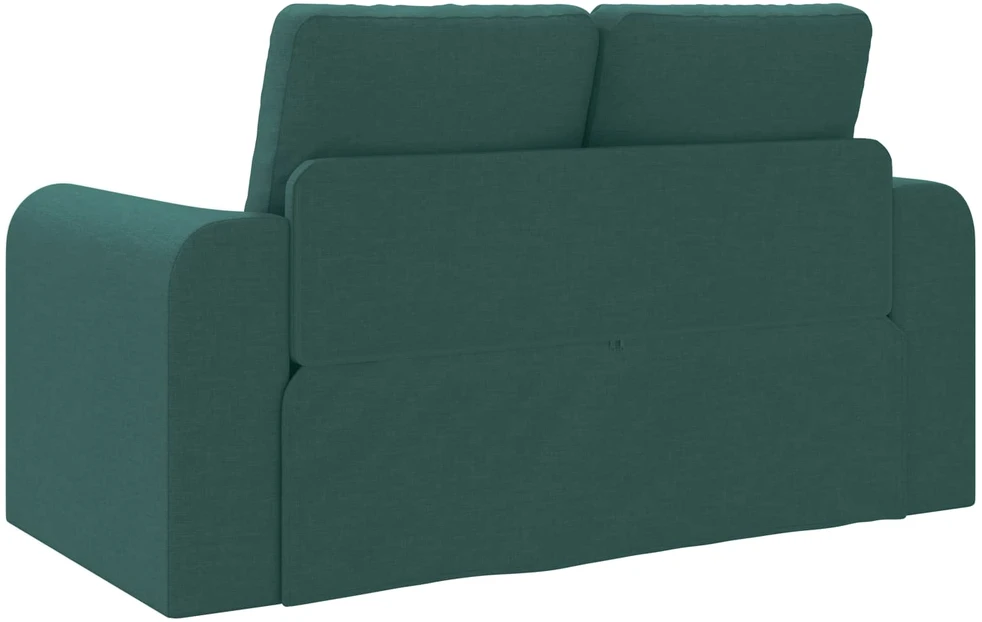 Sofa lova Tamsiai žalia 148 x 71 x 83 cm audinys