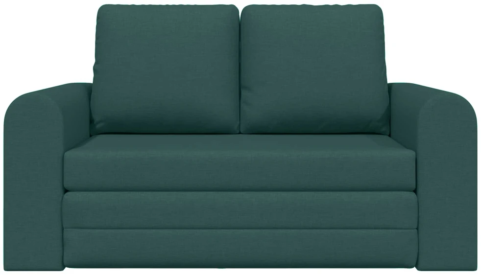 Sofa lova Tamsiai žalia 148 x 71 x 83 cm audinys