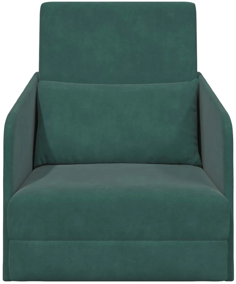 Sofa lova Tamsiai žalia 65 x 80 x 83 cm Aksomas