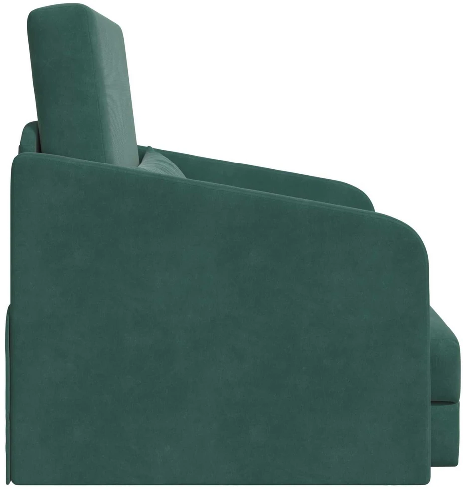 Sofa lova Tamsiai žalia 65 x 80 x 83 cm Aksomas