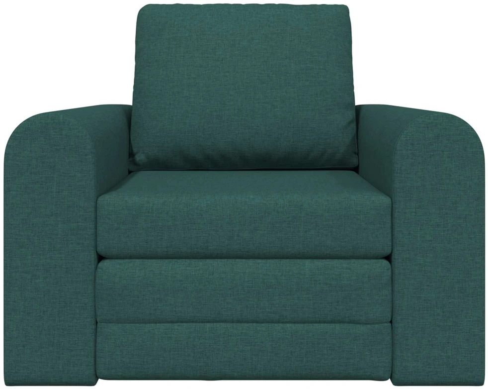 Sofa lova Tamsiai žalia 98 x 71 x 83 cm audinys