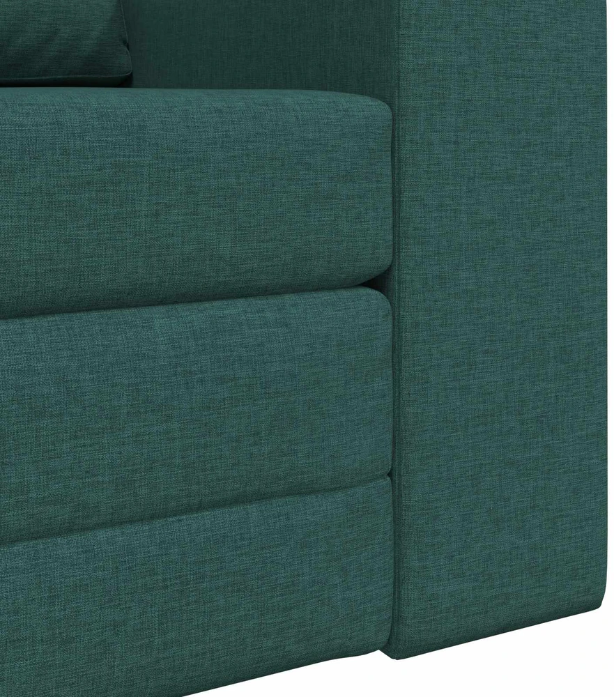 Sofa lova Tamsiai žalia 98 x 71 x 83 cm audinys