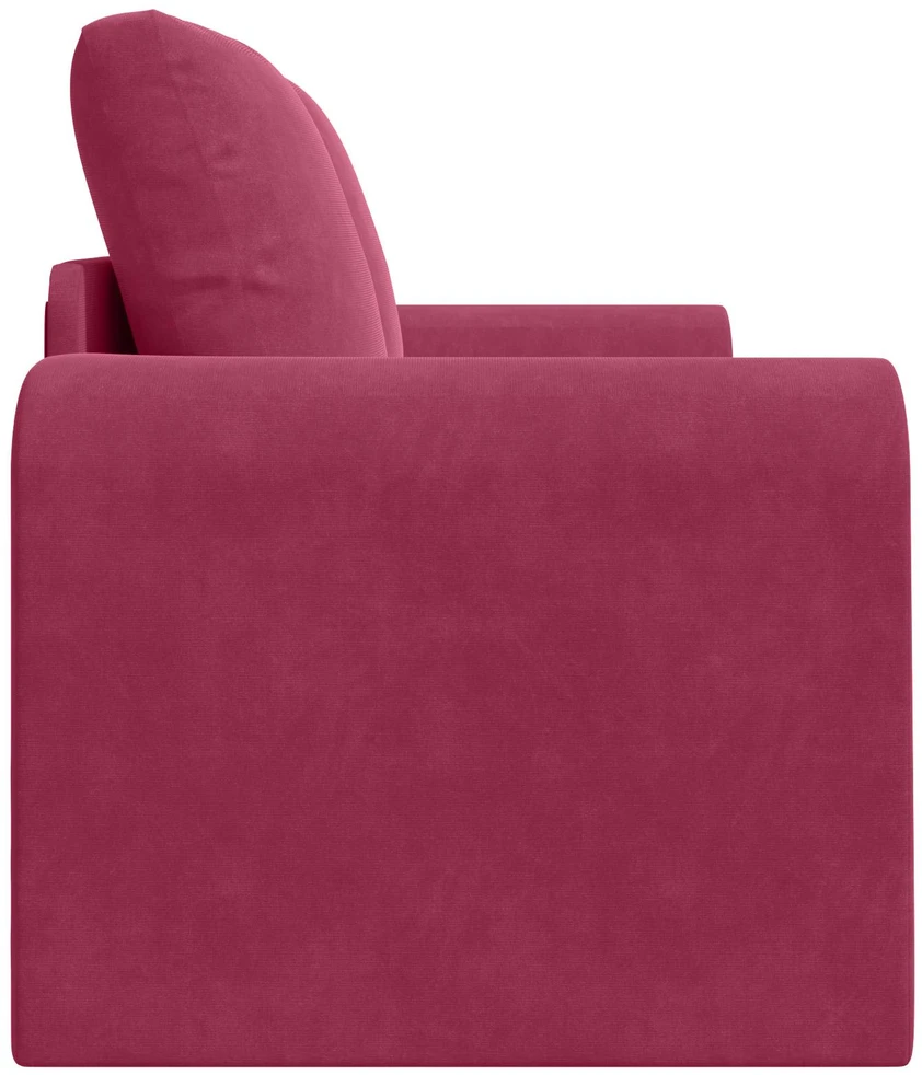Sofa lova Vyno raudona 148 x 71 x 83 cm Aksomas