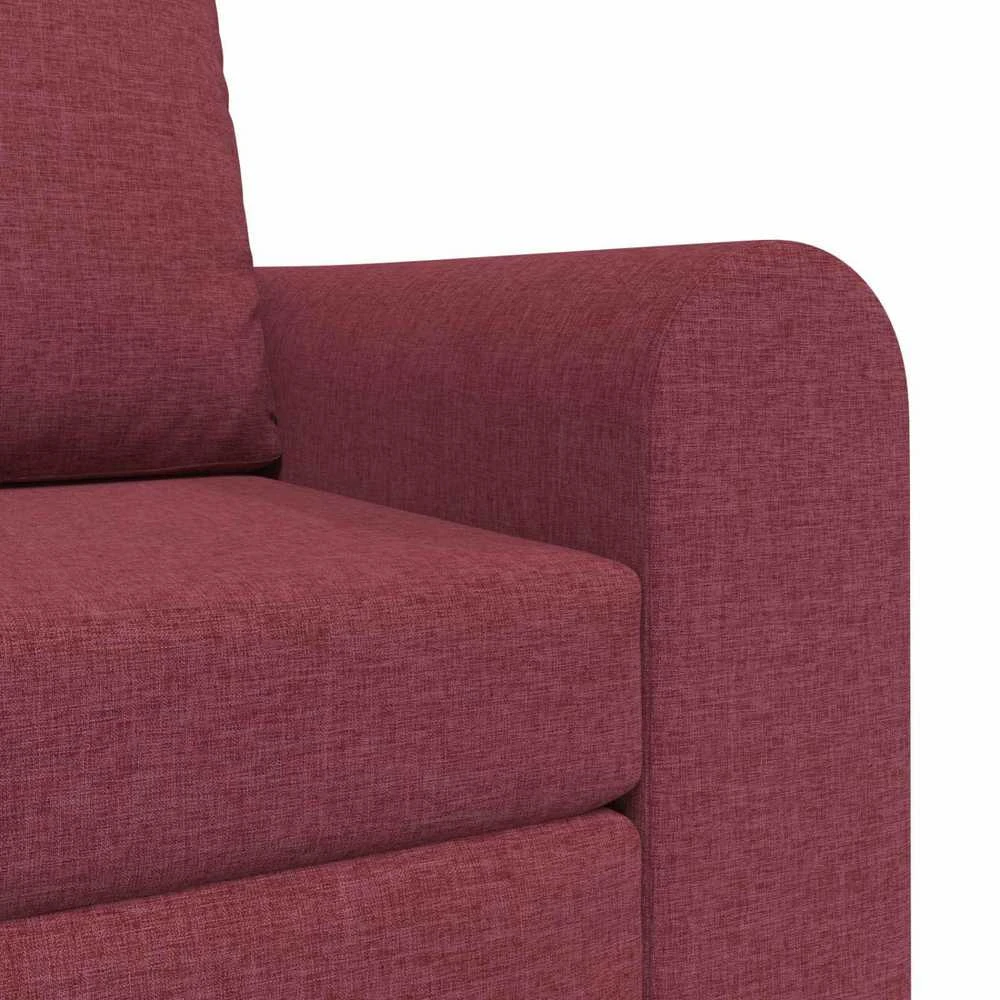 Sofa lova Vyno raudona 98 x 71 x 83 cm audinys