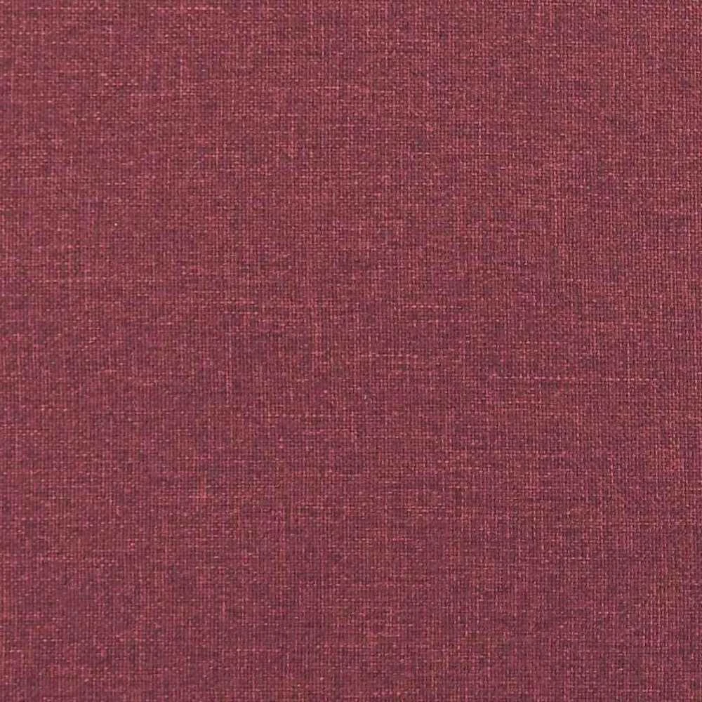 Sofa lova Vyno raudona 148 x 71 x 83 cm audinys