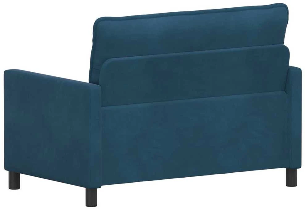 Sofa Mėlyna 126 x 81 x 87,5 cm Aksomas